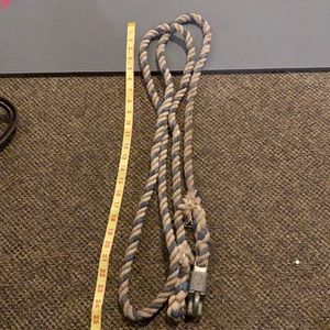 Cotton lead with panic snap